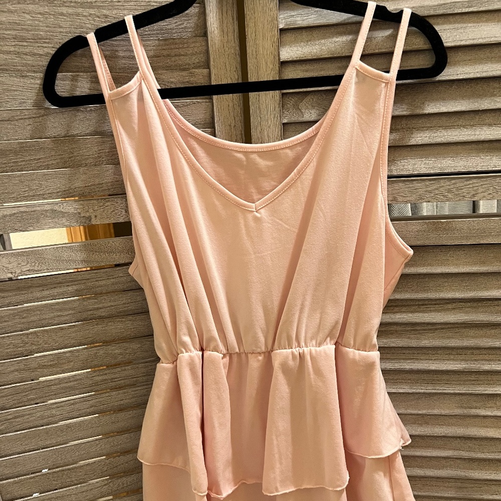 Rose Gal Pink Top